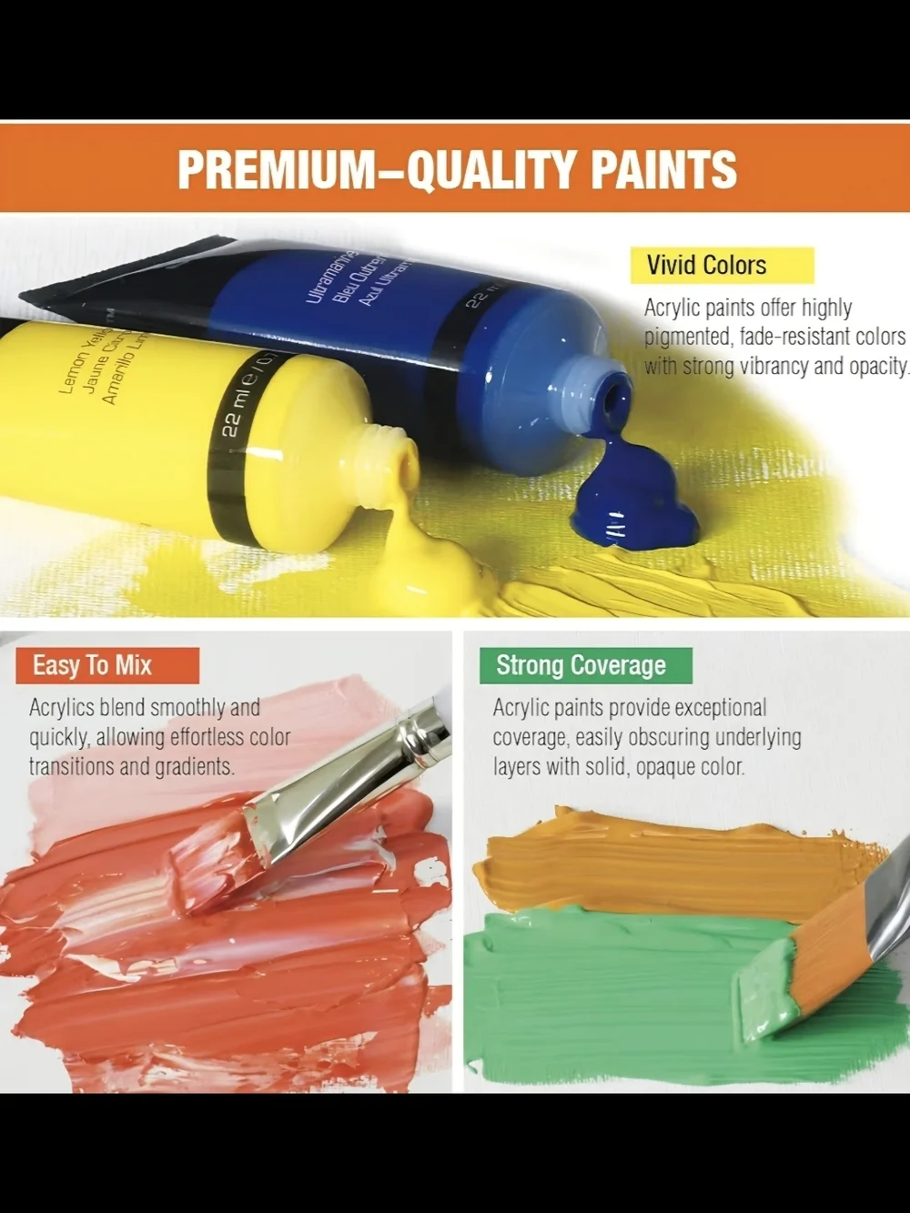 Artbreezing 48 Colors Finish Type Gloss Size 0.7 Fl Oz - Picture 5 of 6